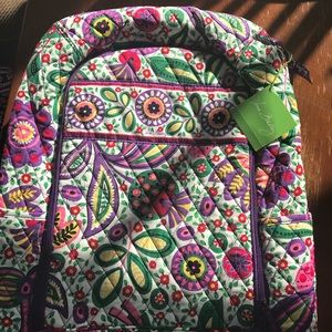 New Vera Bradley Laptop Backpack in Viva La Vera